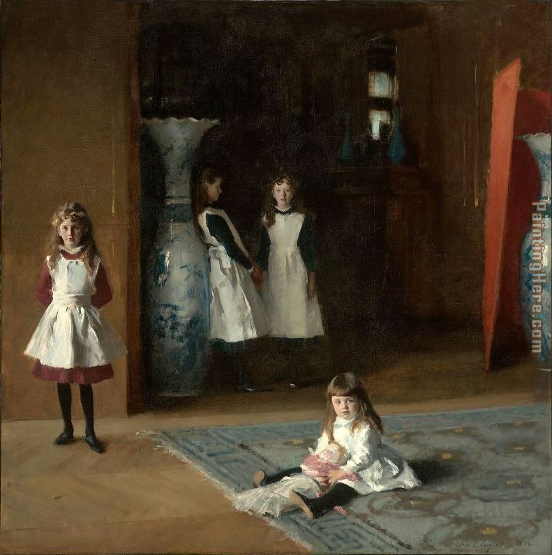 The Daughters of Edward Darley Boit painting - John Singer Sargent The Daughters of Edward Darley Boit art painting